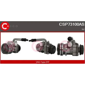 Posilovač řízení Hydraulické čerpadlo, řízení CASCO CSP73100AS