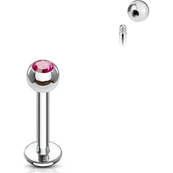 Piercing Šperky4U Piercing do brady - labreta - LB1011-1208F