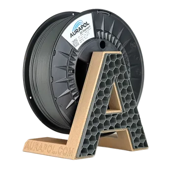 3D tisk AURAPOL PET-G Recycled Filament Moss Charcoal 1 kg 1,75 mm