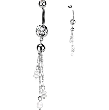 Piercing Šperky4U Visací piercing do pupíku - WP0069-ST