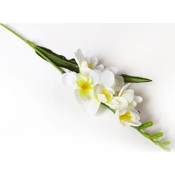 umělá květina Frézie, krémová, 35 cm