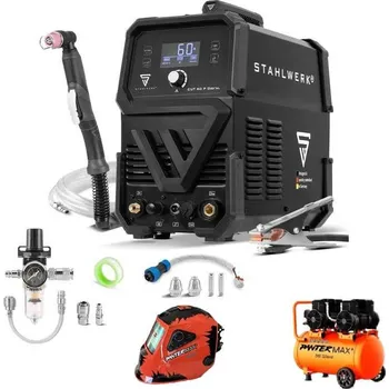 plazmová řezačka Plazmová řezačka STAHLWERK CUT 60 P Digital - výhodný SET 6932