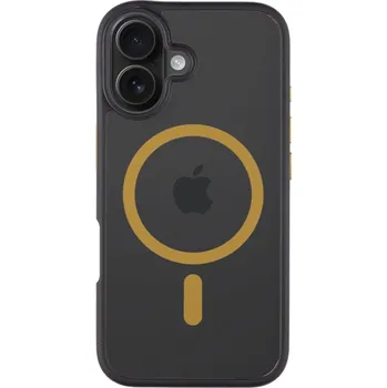Náhradní kryt pro mobilní telefon Tactical MagForce Hyperstealth 2.0 kryt pro iPhone 16 Black/Yellow