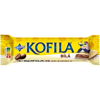 Čokoládová tyčinka KOFILA bílá 35g tyčinka* < (Kartonové balení : 64 ks)
