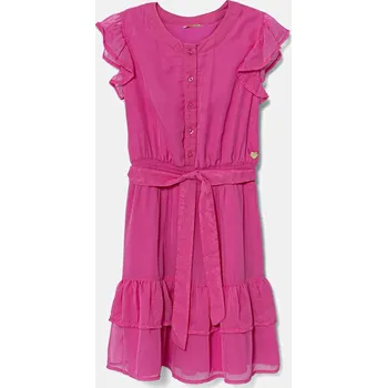Dívčí oblečení Dívčí šaty Guess J5GK18.WA2T0.PPYA růžová 43X, vel. 167