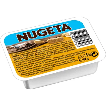 Cukrovinka Nugeta 42g arašídová cena za kartonové balení (Kartonové balení : 40 ks)