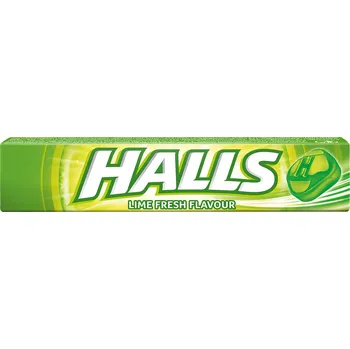 Bonbon Halls Fresh LIME 33,5g cena za kartonové balení (Kartonové balení : 20 ks)