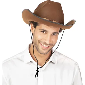 Klobouk Klobouk - Kovboj - hnědý