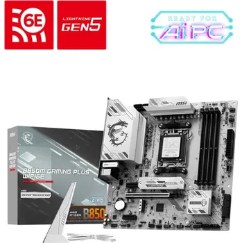 Základní deska MSI MB Sc B850M GAMING PLUS WIFI6E, AMD B850, 4xDDR5, 1xHDMI, 1xDP, WiFi, ATX
