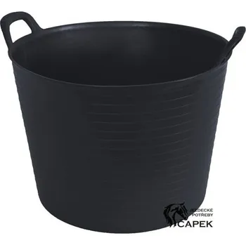 kbelík Vědro -PRUŽNÉ- - Černá - 42l