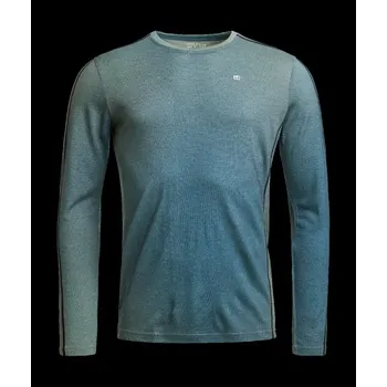 Ortovox 185 Rock'N'Wool Print Long Sleeve Men's Barva: Aop Green Sage, Velikost: S