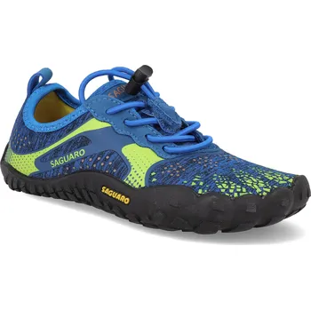 Dívčí obuv Barefoot dětské tenisky Saguaro - Kids Fast I modré Velikost: 34