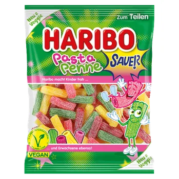Bonbon Haribo Pasta Penne Sauer 175g