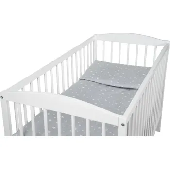 Povlečení Tomi Povlečení K2 tisk - Hvězdy šedé