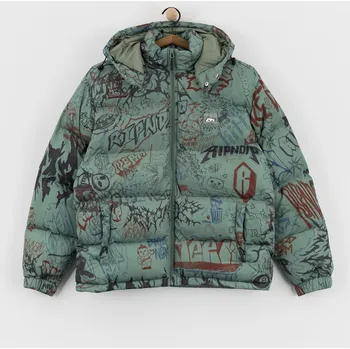 RipNDip Marker Puffer (black/charcoal) L, zelená