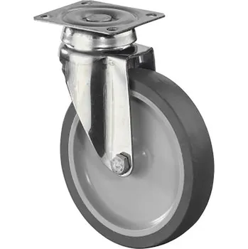 Příslušenství k zahradní technice Nerezové pryžové pojezdové kolo G100.A80.076