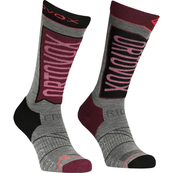 Dámská móda Ortovox Freeride Long Socks Women's Barva: mountain rose, Velikost: 35-38 EU