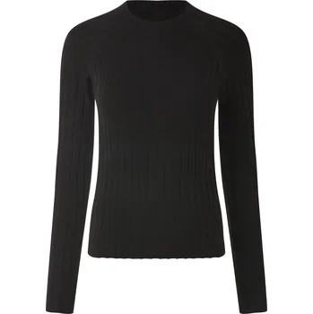 Dámský svetr esmara® Dámský úpletový svetr (černá, XL (48/50))