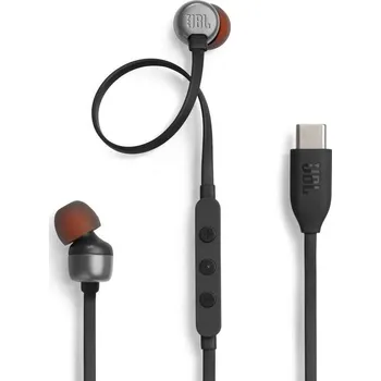 Audio JBL Tune 310C In-Ear USB-C Headphones Black