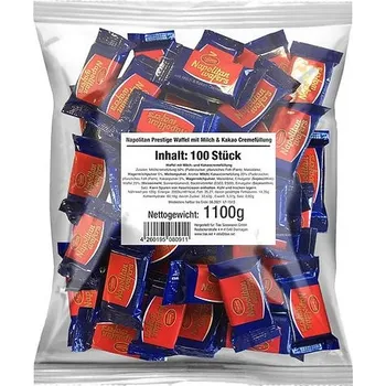 Tise Mini Napolitan Waffel Milch&Kakao Oplatky mléčno-kakaové 1100 g