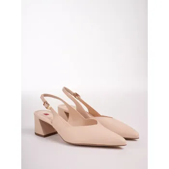 Dámské lodičky HOGL LAURA dámské lodičky bez paty béžové