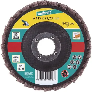 Brusný kotouč Lamelový brusný talíř s plstí, pr. 115 mm 8424099