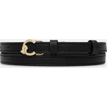 Opasek Kožený pásek Coccinelle E3.SSL.11.23.01 černá 99X, vel. L