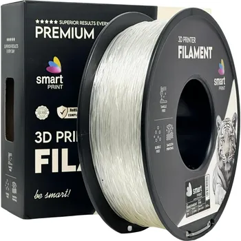 Filament Smart Print FG-S126-E1, 3D filament, TPU 95A, Transparent, 1kg, 1,75mm