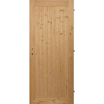 Interiérové dveře Dveře palubkové 90 x 197 cm levé