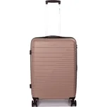 Střední cestovní kufr na kolečkách TSA polypropylen 60l Madisson 33703 růžová světle