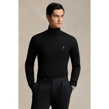 Pánský svetr Vlněný svetr Polo Ralph Lauren 710946145 černá 99X, vel. M