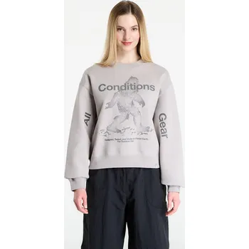 Pánská mikina Mikina Nike ACG "Tuff Fleece" Women's Therma-FIT Crew-Neck Sweatshirt College Grey/ Anthracite/ Summit White XL
