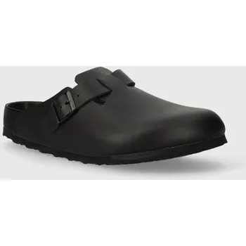 Dámské pantofle Kožené pantofle Birkenstock Boston, 42, černá, 99X