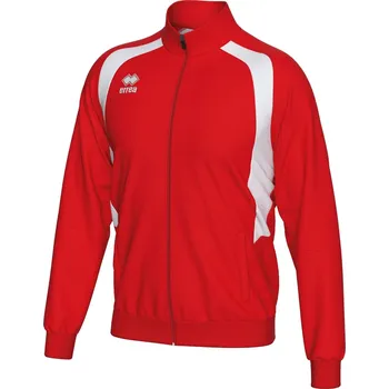 Pánská mikina ERREA´ ERREA AMEDEO Pánská mikina BARVA: červená - bílá, Velikost: XXS Raglánové rukávy, vysoký límec, kapsy na zip