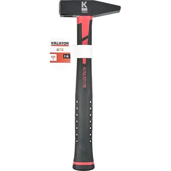 Kladivo KREATOR Kladivo zámečnické se sklolaminátovou násadou 500 g KRTH90105
