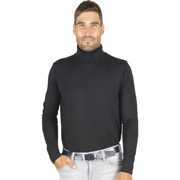 Pánský svetr Bambusový Rolák Černý Pánský Velikost: XXXL