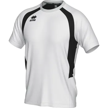 ERREA´ ERREA ADRIEN Dresové triko BARVA: bílá - černá, Velikost: YXS Raglánové rukávy, kontrastní vsadky, pohodlný střih