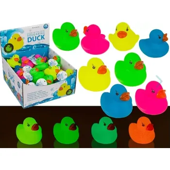 OUT OF THE BLUE KG Mini gumová kachnička zářící ve tmě - různé druhy