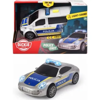 autíčko Dickie Policejní jednotka SOS Vozidlo 2 typy