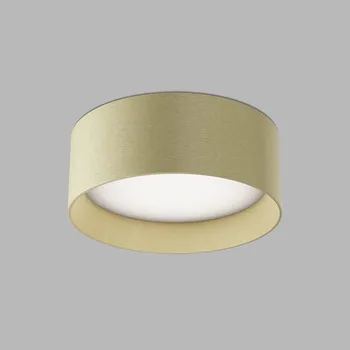 LED2 Válcové přisazené hliníkové svítidlo Zeta ON Barva: Zlatá, Stmívání: Stmívatelné DALI Tunable White, Průměr: 210 mm 1481557DTW Válcové přisazené hliníkové svítidlo Zeta ON