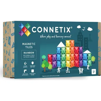 Stavebnice CONNETIX Rainbow Rectangle Pack 18 dílů