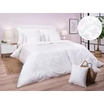 DADKA VRACOV Povlečení damašek Rokoko bílé 140x200, 70x90 cm