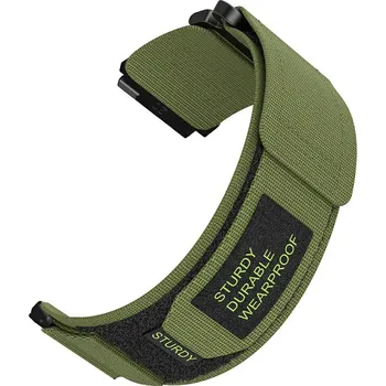 Příslušenství k chytrým hodinkám VSECHNONAMOBIL 131959 STURDY Nylonový řemínek pro Amazfit T-Rex 3 Pro 44mm zelený