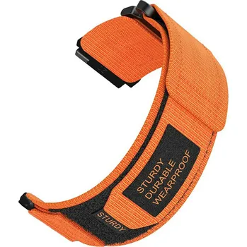 Ostatní příslušenství k chytrým hodinkám VSECHNONAMOBIL 131962 STURDY Nylonový řemínek pro Amazfit T-Rex 3 Pro 44mm oranžový