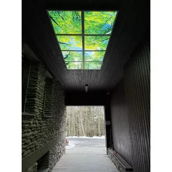 Dekorativní svítidlo Vlastní motiv OREA resort - Dekorativní LED svítidlo - LED panel - vlastní fotografie zákazníka - sada 8 panelů (včetně montážních rámečků a kabeláže) (Včetně montážních rámečků a kabeláže)