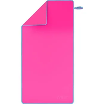 Ručník NILS Aqua Ručník z mikrovlákna NILS aqua NAR11 růžový/modrý