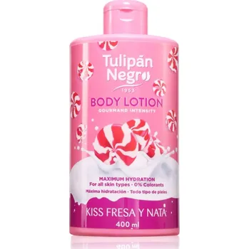 Tulipán Negro Kiss Fresa Y Nata tělové mléko 400 ml