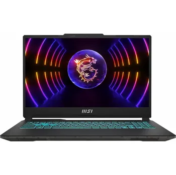 Notebook MSI Cyborg 15 A13 Intel® Core™ i5 i5-13420H Laptop 39,6 cm (15.6") Full HD 16 GB DDR5-SDRAM 512 GB SSD NVIDIA GeForce RTX 4050 Wi-Fi 6E (802.11ax) NoOS Černá