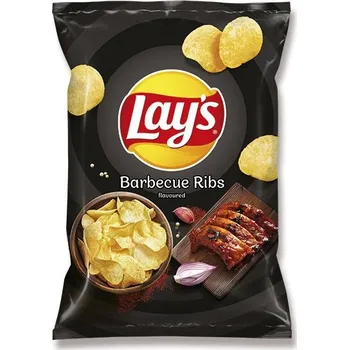 Chips Lays barbecue ribs žebírka 130g