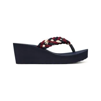 Pánská obuv Žabky Tommy Hilfiger Th Wedge Braided Summer Sandal FW0FW09198 Barevná 42
